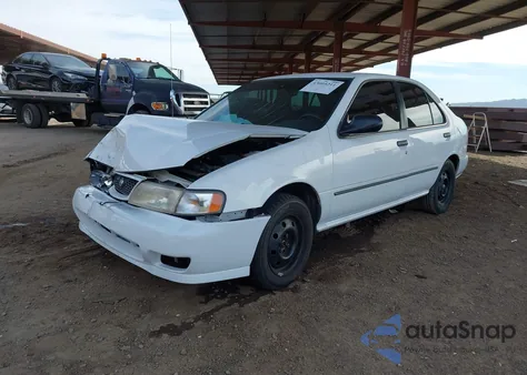 1998 Nissan Sentra Gle/Gxe/Xe from USA, damaged, VIN 1N4AB41D9WC741512